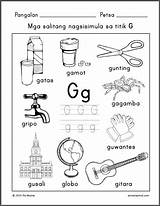 Titik Tagalog Filipino Preschool Mga Samutsamot Samot Samut sketch template