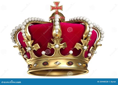 gold crown  gems stock illustration image  nobility