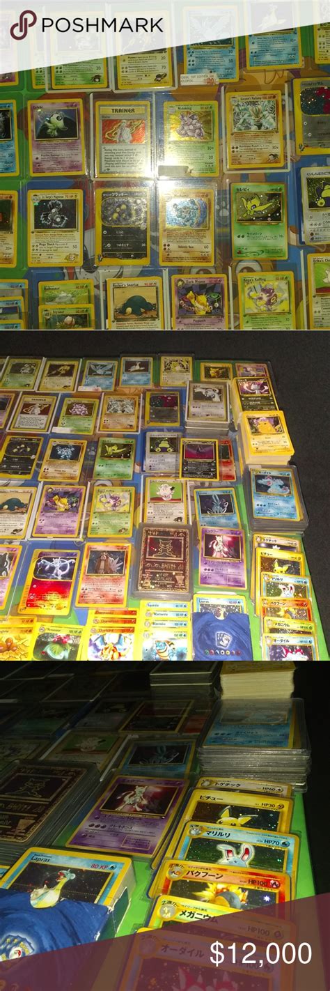 1st Edition Holographic Pokemon Cards Rarest Lot My