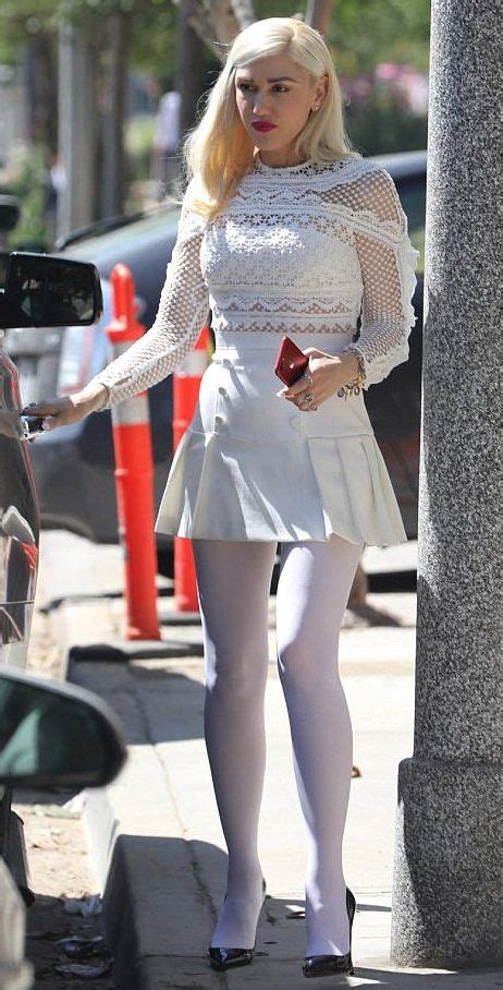 Gwen Stefani In Self Portrait Attends Easter Sunday Church Services