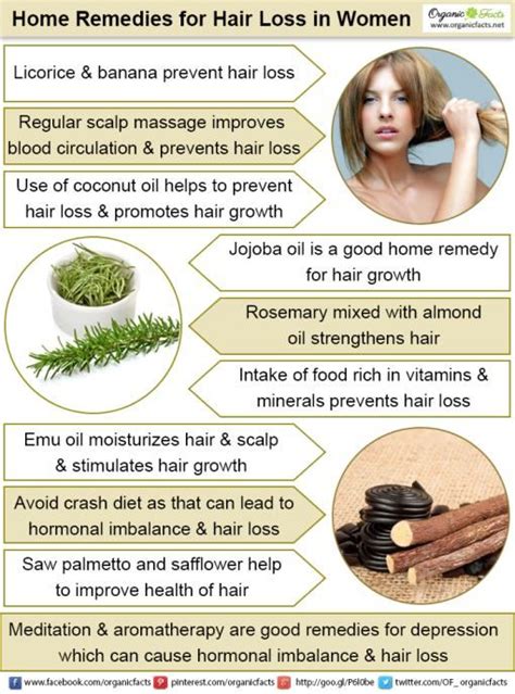 some of the home remedies for hair loss in women include increasing