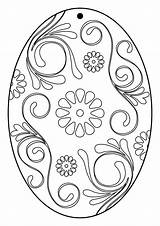 Ostereier Ausdrucken Osterei Bastelvorlagen Schablone Ausmalen Ostern Bastelvorlage Kindern Kinderbilder Blumen sketch template