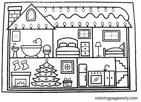 house coloring pages  getcolorings   vrogueco