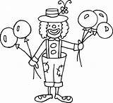 Clown Clipart Circus Coloring Clip Joker Funny Cliparts Cute Pages Carnival Transparent Drawing Background Silly Clowns Color Library Kim Sweetclipart sketch template