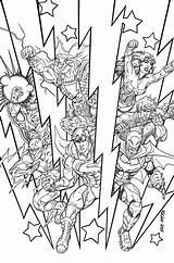 Justice Superhero Dcu Newsarama Variantes Capas Colorir Alternativas Desvela Bleedingcool Mostro Appstore sketch template