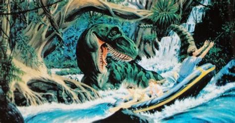 Spectacularly Colorful Jurassic Park Concept Art By Craig