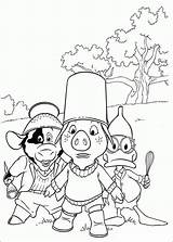 Jakers Coloring Pages Kleurplaten Winks Piggley Coloringpages1001 Zo Fun Kids sketch template