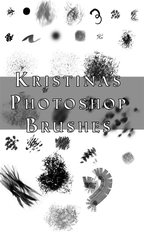 photoshop brushes  kristinagehrmann  deviantart