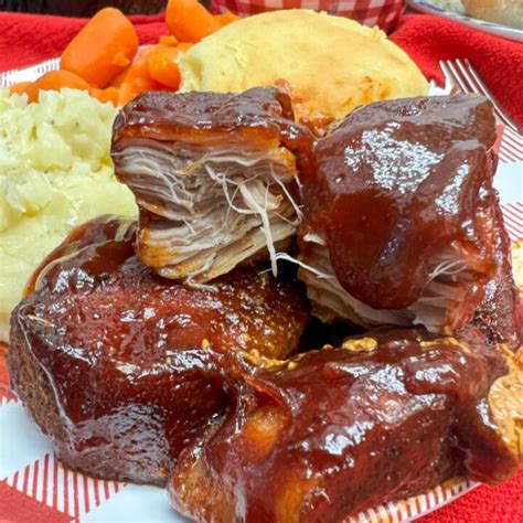 easy oven baked country style pork ribs recipe    southern roots