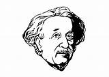 Einstein Colorare Disegno Einsten Retratos Cholo Afbeelding Educolor Abbildung Herunterladen sketch template