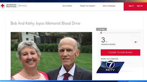 bob  kathy joyce memorial blood drive scheduled