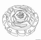 Coloring Beyblade Pages Printable sketch template