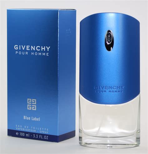 givenchy pour homme blue label  ml eau de toilette parfum outletch