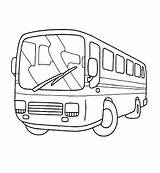 Coloring Transport Pages Autobus Bus Auto Picgifs Coloringpages1001 Hunter Fashion Sunshine sketch template