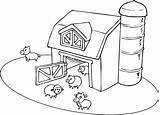 Coloring Pages House Farm Lamp Getcolorings Printable Houses Print Getdrawings Color Toy Colorings sketch template