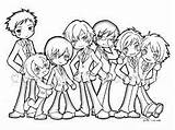 Ouran sketch template