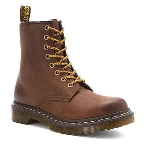 brown  martens brown combat boots boots brown leather shoes
