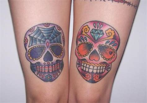 cute sugar skull tattoos