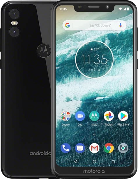 motorola  smartphone med stor skaerm och android