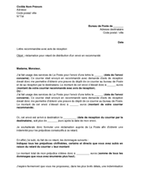 courrier envoye en recommande comment rediger une lettre recommandee