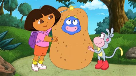 dora  explorer season  episode   big potato full show