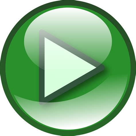 green button vector art   icons graphics pixabay