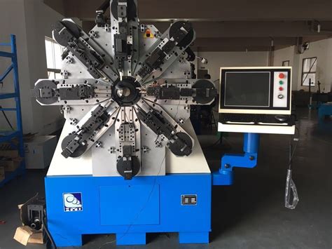 axes camless cnc spring coiling machine   mm high carbon steel