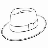 Hat Fedora Drawing Panama Clipart Hats Sketch Draw Template Women Men Coloring Fadora Clipartbest Clipground Winter Tattoo Google sketch template