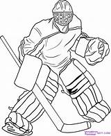 Hockey Coloring Pages Printable Birthday sketch template