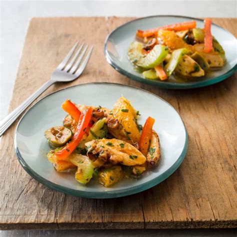 spanish grilled octopus salad  orange americas test kitchen recipe