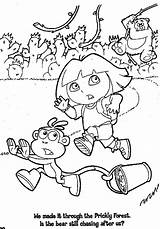 Coloring Dora Pages Princess Otter River Popular Coloringhome Printable Kids Comments sketch template