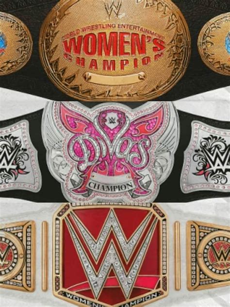 The Past To Current Women S Championship Belts Of Wwe Paige Wwe Wwe