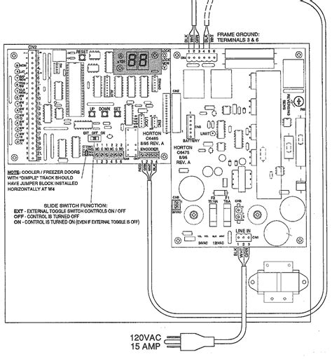 horton automatic door wiring diagram
