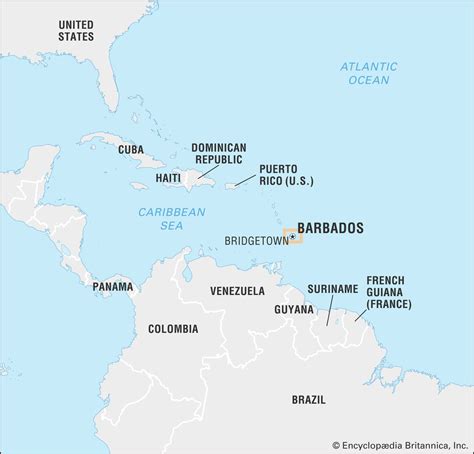 Barbados History People Independence Map And Facts Britannica