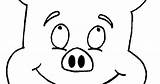 Pig Mask Coloring sketch template