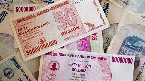hyperinflation currency and distrust in zimbabwe africa