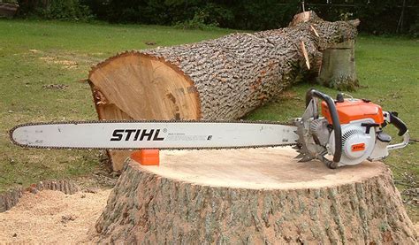 Stihl 090 Chainsaw With 47 Inch Bar And Ripping Chain