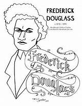 Douglass Frederick sketch template