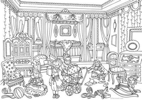 authentic architecture victorian childrens room coloring pages