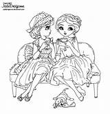 Jadedragonne Dragonne Lineart Gossips Sarahcreations Coloriages sketch template