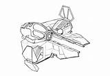 Starfighter Jedi Deviantart sketch template