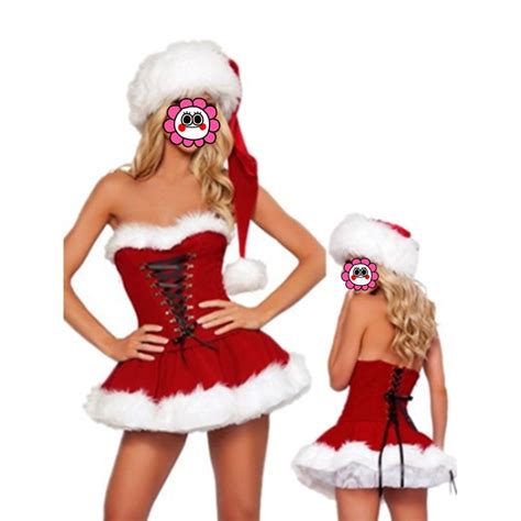 Abbille 2017 Hot Newest Women Christmas Costumes Sexy Red Christmas