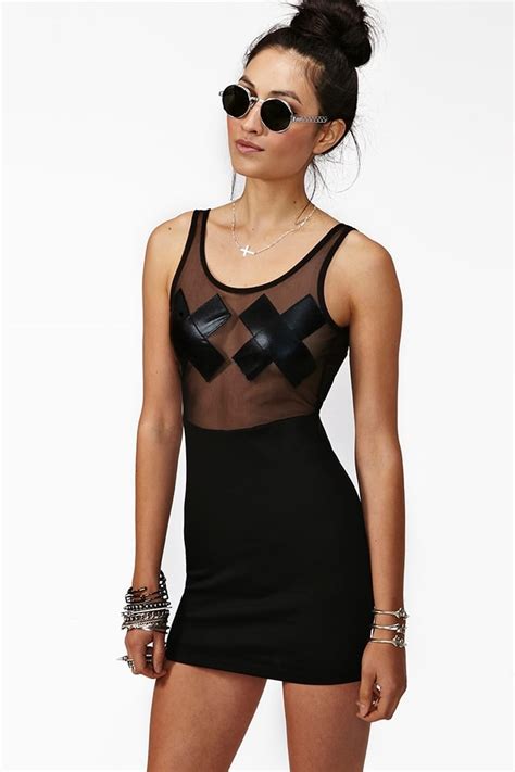 Nasty Gal X Rated Dress In Black Lyst