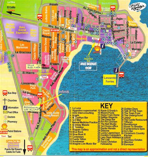 lista  imagen de fondo mapa de la isla de fuerteventura el ultimo