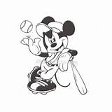 Mickey Removable sketch template