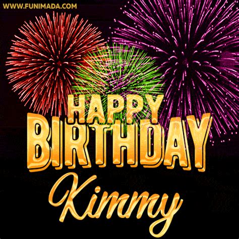 happy birthday kimmy gifs  original images  funimadacom