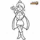Clash Colorear Wonder Princesa sketch template