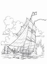 Coloring Pages Warship Ships Adult Ship Books Printable Getcolorings Color Watercolor Adults Wood Burning Pirate Sheets Choose Board Sailing sketch template