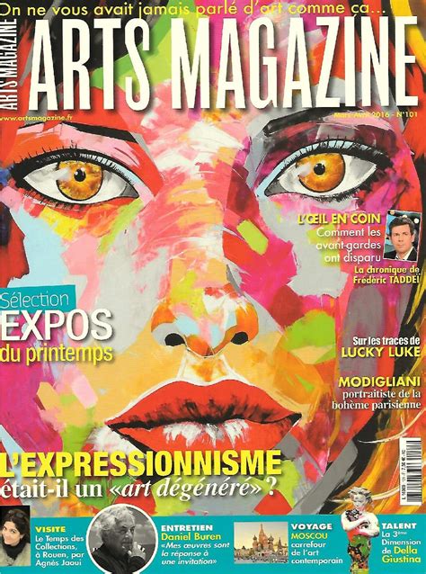 parution arts magazine