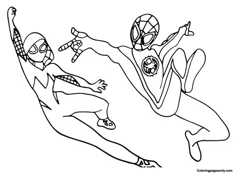 ghost spider coloring page  printable coloring pages